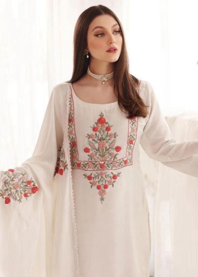 Jeklin Attractive Women Georgette Readymade Suits Wholesale In Delhi